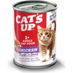 Cat's Up Cats Up Yaş Yetişkin Kedi Maması Tavuklu 415GR 36LI - Görsel 2