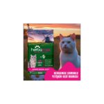 Herbamax Kilo Almayı Önleyici Diyet Özellikte Somonlu ve Pirinçli Kısır Kedi Maması  20kg (2X10kg)