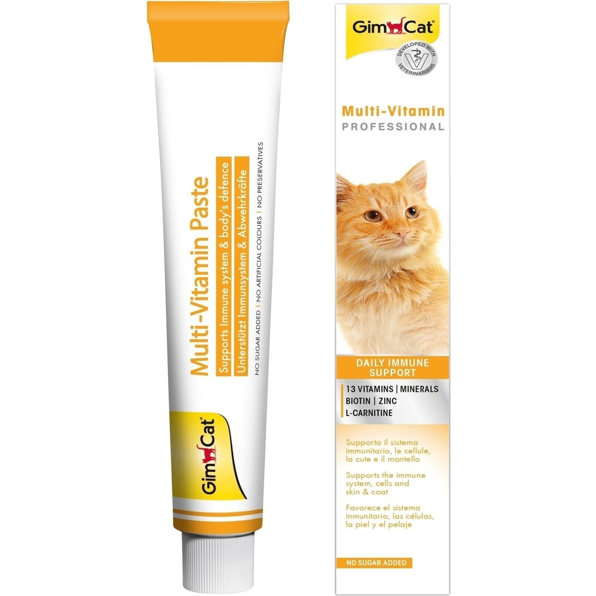 110001173298500.jpg Gimcat Kedi Ödülleri Multi Vitamin 100 gr Bağışıklık Destekleyici Yavru ve Yetişkin Kedilere Uygun - Görsel 1