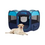 King Camp Kingcamp Pets Ancona M Portatif Köpek Çadırı Blue