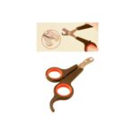 Indiehunterz Buffer Küçük Çelik Uçlu Kedi Köpek Evcil Hayvan Tırnak Makası Pati Bakım Aleti Ergonomik Kaymaz Sap - Görsel 4