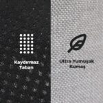 Jungolica Pet Products Princess, Çift Taraflı Minderli, Ultra Yumuşak, Kaydırmaz Tabanlı, Yıkanabilir Kedi ve Köpek Yatağı - Görsel 5