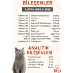 Ber Vet Pet Bvp Plus B Kedi Tüy Dökülme Azaltıcı Multivitamin Damla Kedi Tüy Bakımı 50ML - Görsel 5
