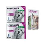 Gezeroğlu Petshop Dr.sed 11-20KG Köpekler Için 2 Kutu Damla + Perry 11-20 kg Köpekler Için Ense Bit Pire Bakım Yağı