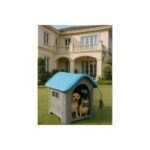 AKAN MARKETİNG Plastik Kedi ve Köpek Kulübesi  Kapılı 85X71X66 cm - Görsel 2