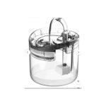 Renetic RENETİC Kedi Köpek Için Şeffaf Otomatik Su Pınarı Su Çeşmesi Su Sebili - Görsel 2