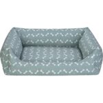 Zengezur Pet Comfort Uniform Bone Mint-Beyaz Köpek Yatağı M 60X70CM