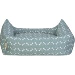 Zengezur Pet Comfort Uniform Bone Mint-Beyaz Köpek Yatağı M 60X70CM - Görsel 3