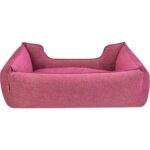 Zengezur Pet Comfort Alpha Mirandus Fuşya Köpek Yatağı L 85X105CM - Görsel 3
