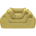 Zengezur Pet Comfort Alpha Mirandus Sarı Köpek Yatağı L 85X105CM - Görsel 4