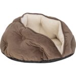 Zengezur Pet Comfort Paris Perla Kedi ve Köpek Yatağı Kahverengi 60CM - Görsel 2