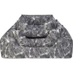 Zengezur Pet Comfort Alpha Merta Siyah-Beyaz Köpek Yatağı M 65X80CM - Görsel 4