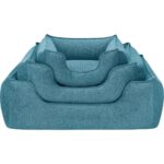Zengezur Pet Comfort Alpha Mirandus Turkuaz Köpek Yatağı M 65X80CM - Görsel 4
