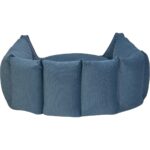 Zengezur Pet Comfort Barcelona  Kedi ve Köpek Yatağı Mavi 75X65CM - Görsel 3