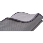 Zengezur Pet Comfort Lodix Mirinda Gri Köpek Battaniyesi M 70X100CM - Görsel 2