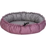 Zengezur Pet Comfort Sunflower Kedi ve Köpek Yatağı Çift Taraflı Pembe/gri 85CM - Görsel 2