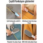 Alaska Ticaret Kedi Köpek Tüy Toplama Fırçası – Evcil Hayvan Tüy Toplayıcı Pratik Tüy Fırçası - Görsel 5