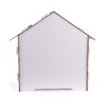 GOBYPET Ahşap Özel Isim Baskılı Dekoratif Köpek Evi-Kulübesi, Küçük Irk Köpekler Için Kulübe, Köpek Kulübesi Beyaz-Kahverengi - Görsel 5