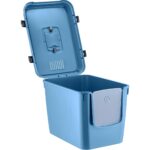 Sennedilersen Petgrow Xxl 3 Fonksiyonlu Premium Kapalı Kedi Tuvaleti ve Taşıma Çantası 56 x 40 x 43 cm - Görsel 4