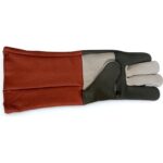 ADY Medikalvet Deri Yanmaz Kedi Tutma ve Yakalama Eldiveni - Isırma ve Tırmalamaya Karşı Koruyucu Eldiven Çift - Görsel 3