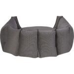 Zengezur Pet Comfort Barcelona  Kedi ve Köpek Yatağı Gri 75X65CM - Görsel 3