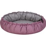 Zengezur Pet Comfort Sunflower Kedi ve Köpek Yatağı Çift Taraflı Pembe/gri 60CM - Görsel 2