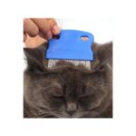 Evcil Hayvan Bakım Tarağı – Kedi Köpek Tavşan Ince Dişli Bit Pire Tarağı - Görsel 2