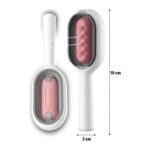 Su Hazneli Kedi ve Köpek Tüyü Toplamama Fırçası Su Hazneli Pet Tarağı - Görsel 4