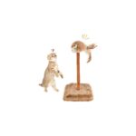 Sesli Oyuncaklı Kedi Tırmalama Tahtası