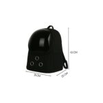 Beylini Fileli Şeffaf Yıkanabilir Evcil Hayvan Taşıma Çantası Uçuş Kurallarına Uygun Büyük Kedi - Görsel 5