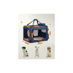 Köpek Kutusu, Araba Için Taşıma Kutusu, Köpek Taşıma Kutusu, Oxford Kumaştan Katlanabilir - Görsel 5