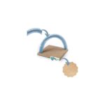 Fırçalı Kedi Kaşınma Sürtünme ve Masaj Tahtası (Mavi) - Görsel 2