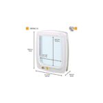 72108011 4 Yollu Kilit Sistemli ve Rüzgar Durdurucu Sistemli Köpek Kapağı, Ölçüler: 41,2 x - Görsel 4