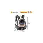 Kangoo Köpek Sırt Çantası, Kedi Sırt Çantası, Köpek Çantası, Geniş Açıklık, Emniyet Kemeri - Görsel 5