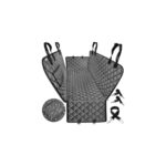 Evcil Hayvan Için Araba Koltuk Kılıfı, Oto Köpek Koltuk Örtüsü, Su Geçirmez Hamak 600D Ağır