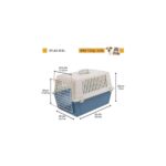 Kedi Taşıma Kutusu, Küçük Orta Boy Köpek Taşıma Kutusu, 15 Kg'a Kadar Köpek ve Kediler - Görsel 2