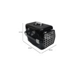 Kedi Köpek Taşıma Kabı Siyah Siyah Taşıma Kabı - Görsel 3