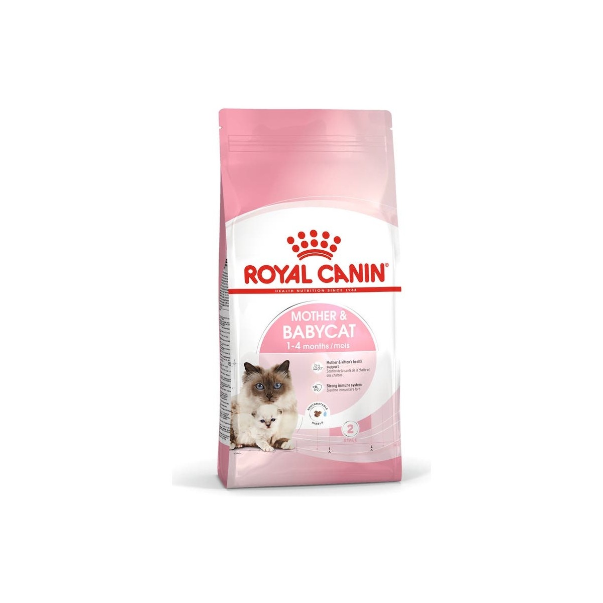 110001212244723.jpg Royal Canin Mother&BabyCat Gebe/Laktasyondaki Anne ve Yavru Kedi için Kuru Kedi Maması 4kg - Görsel 1