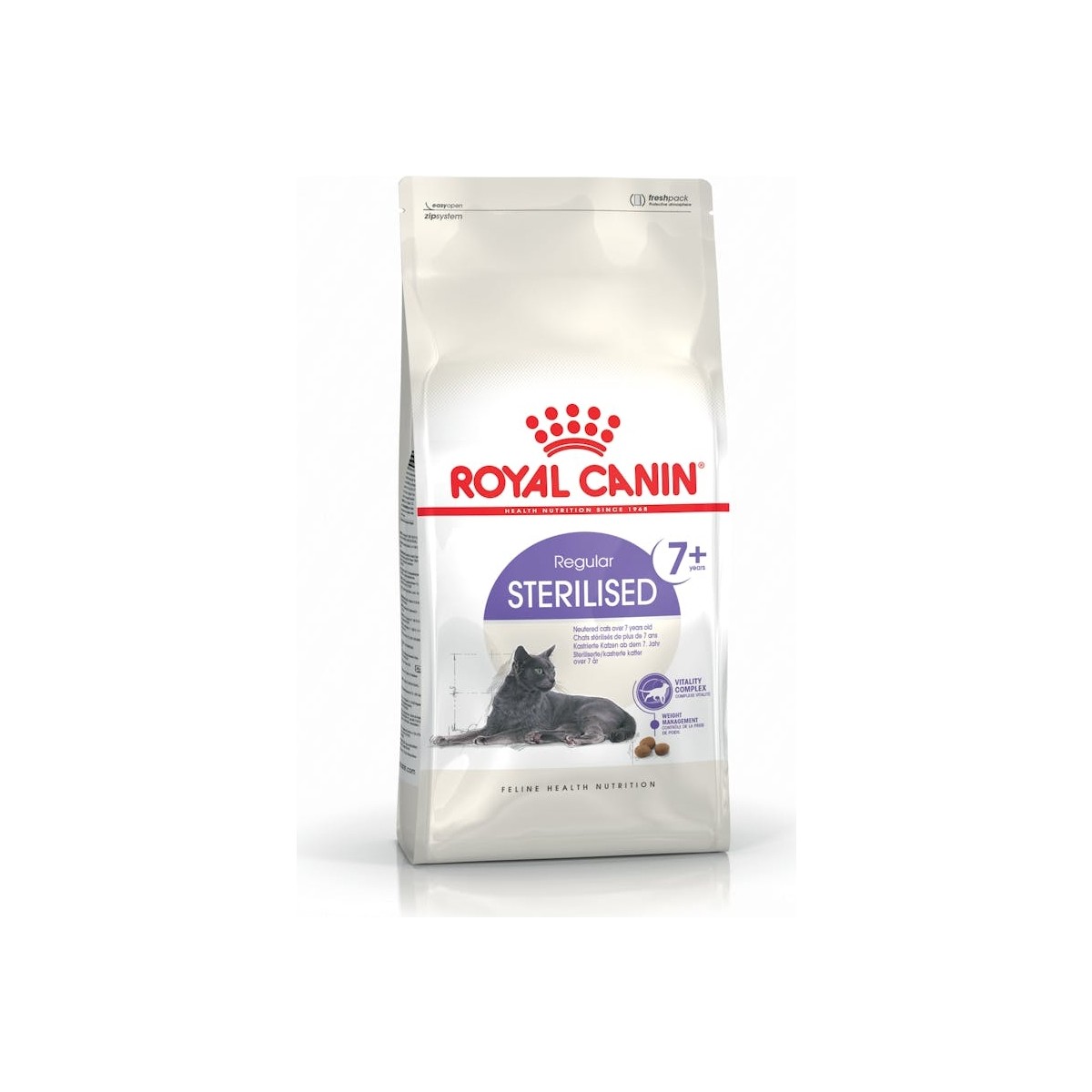 110001212245162-2.jpg Royal Canin Sterilised +7 Yaş Üzeri Kısırlaştırılmış Kedi Maması 1,5Kg - Görsel 1