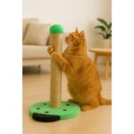 Reyo Pet Uğur Böceği Kedi Tırmalama Platformu Yeşil - Görsel 3