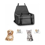 MDS Evcil Hayvan Araba Koltuğu Katlanabilir Nefes Alabilir El ile Motorla Taşınabilir Kedi Köpek Koltuğu - Görsel 3