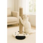 Reyo Pet Uğur Böceği Kedi Tırmalama Platformu Beyaz - Görsel 3