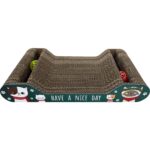 EMS Ambalaj Karton Kedi Tırmalama Çantoplu 38*6*20