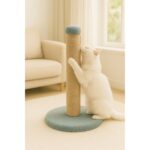 Reyo Pet Yuvarlak Kedi Tırmalama Platformu Gri - Görsel 2