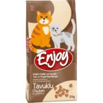 Enjoy Tavuklu Yetişkin Kedi Maması - 15 Kg