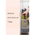 Coolizz Taşınabilir Katlanabilir Su Geçirmez Kedi Tuvaleti - Görsel 3