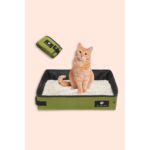 Coolizz Taşınabilir Katlanabilir Su Geçirmez Kedi Tuvaleti - Görsel 4