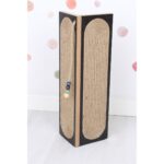 Köşe Tırmalama Tahtası, Siyah Renk, Boncuk Detaylı, Dayanıklı ve Şık Tasarım - Görsel 2