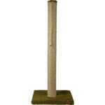 82CM Yeşil Jüt Tırmalama Tahtası, Catnipli, Rahat ve Eğlenceli Kedi Tırmalama Yüzeyi - Görsel 2