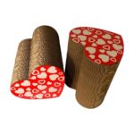 Kırmızı Tırmalama Çubuğu, Kalpli Tasarım, Sağlıklı ve Eğlenceli Kedi Oyunu - Görsel 2